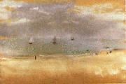 Edgar Degas Beach Landscape_2 Norge oil painting reproduction